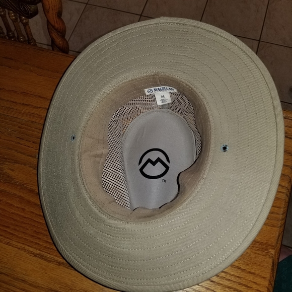 Magellan Outdoors Men's Big Brim Twill Safari Hat - Picture 4 of 5